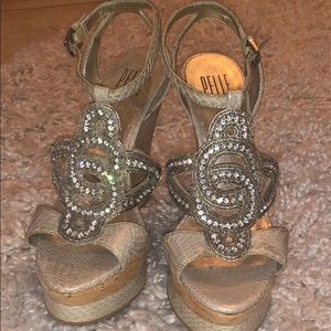 Pelle moda wedge heels